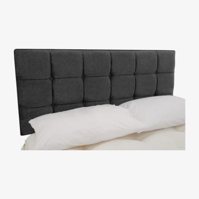 Furniture Village Hypnos - Mia Strutted Headboard - King Size - Tweed Charcoal
