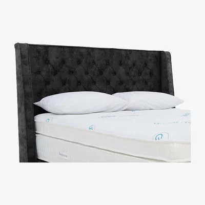 Furniture Village Sleepeezee - Pendleton Headboard - King Size - Daytona Coal