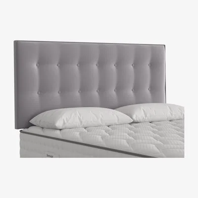 Furniture Village Coral Strutted Headboard - King Size - Grey