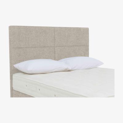Furniture Village Hypnos - Crowell Floor Standing Headboard - King Size - Tweed Stone