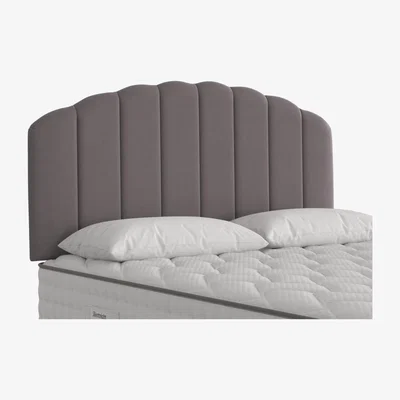 Furniture Village Silentnight - Thatch Strutted Headboard - King Size - Grey