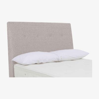 Furniture Village Hypnos - Askett Floor Standing Headboard - King Size - Maestro Hessian