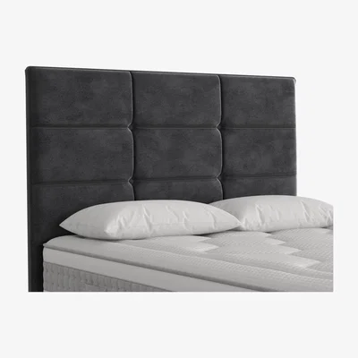 Furniture Village Mammoth - Steffie Floor Standing Headboard - King Size - Grey