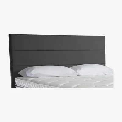 Furniture Village Sealy - Nappa Floor Standing Headboard - King Size - Grey
