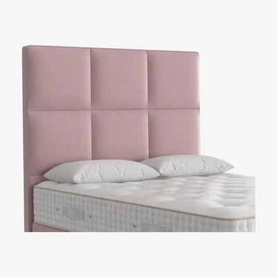 Furniture Village Vispring - Atlas Floor Standing Headboard - King Size - Pink