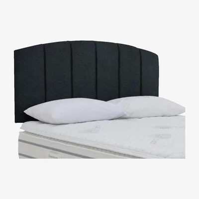 Furniture Village Sleepeezee - Banff Strutted Headboard - King Size - Black
