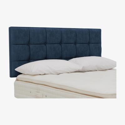 Furniture Village Hypnos - Mia Strutted Headboard - King Size - Premium Royal Navy