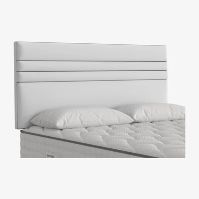 Furniture Village Silentnight - Breeze Strutted Headboard - King Size - Grey