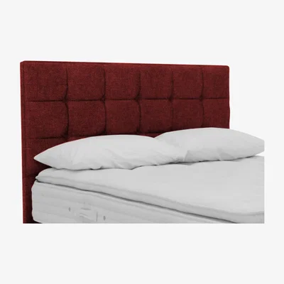 Furniture Village Hypnos - Bespoke Mia Floor Standing Headboard - King Size - Red