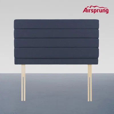 Furniture123 Airsprung Chelwood King SIze Linoso Headboard - Midnight Blue