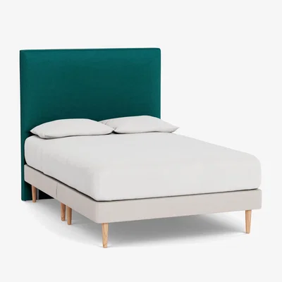 Heal's Heal's Newman Headboard (Lift Storage) King Brushed Cotton Pine - Heal's UK Furniture
