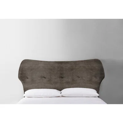 Perch and Parrow Jean 5' King Size Headboard in Chestnut