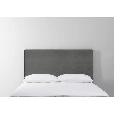 Perch and Parrow Calvin 5' King Size Headboard in Dusky Grey