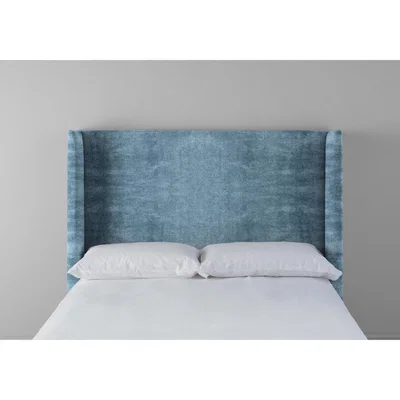 Perch and Parrow Suzie 5' King Headboard in Viridian