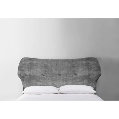 Perch and Parrow Jean 5' King Size Headboard in Cloudy Grey