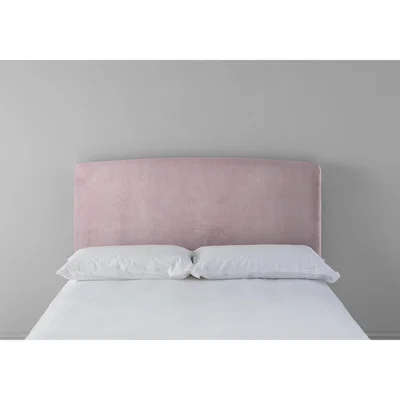 Perch and Parrow Ted 6' Super King Headboard in Portrait Pink