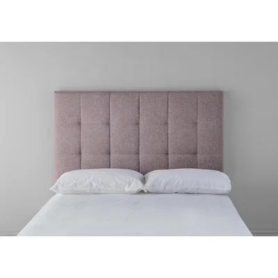 Perch and Parrow Hopper 5' King Headboard in Portrait Pink