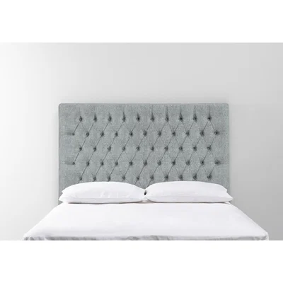 Perch and Parrow Gloria 5' King Size Headboard in Airforce Blue