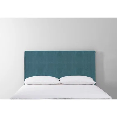 Perch and Parrow Calvin 5' King Size Headboard in Viridian