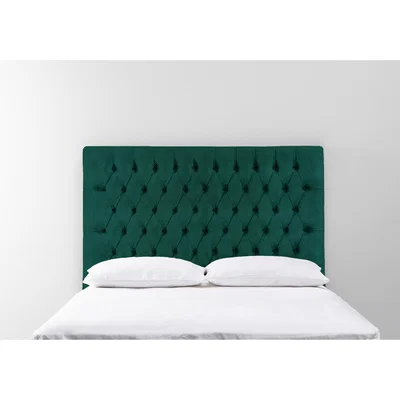 Perch and Parrow Gloria 5' King Size Headboard in Ocean Reef