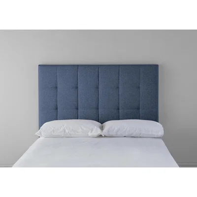 Perch and Parrow Hopper 6' Super King Headboard in Oxford Blue