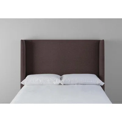 Perch and Parrow Suzie 5' King Headboard in Dark Grape