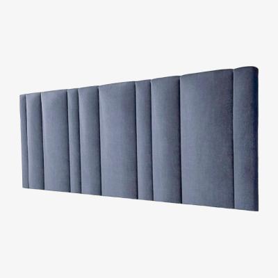The Range Lina Line Panel Headboard  - Steel grey  / King