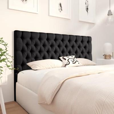 The Range Merland 54 inch Floorstanding Headboard Plush Velvet - Black / King