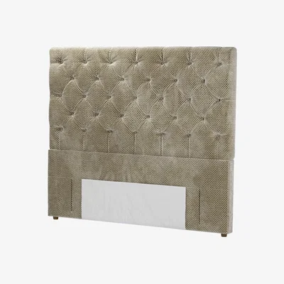 Sofa.com Standalone Rosalie 130cm King Headboard in Cappuccino Bubble Velvet - sofa.com
