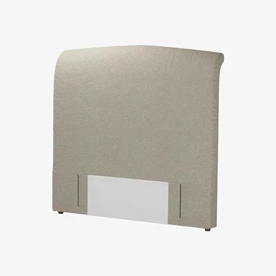 Sofa.com Standalone Thea Double Headboard in Salted Caramel Plush Tweed Boucle - sofa.com