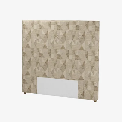 Sofa.com Standalone Avery 130cm King Headboard in Desert Pyramid Textured Weave - sofa.com