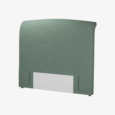 Sofa.com Standalone Thea King Headboard in Peacock Plush Tweed Boucle - sofa.com