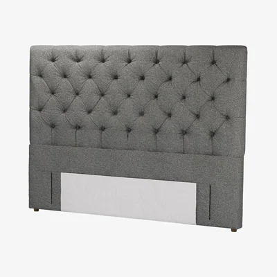 Sofa.com Standalone Rosalie 130cm Super King Headboard in Chia Plush Tweed Boucle - sofa.com