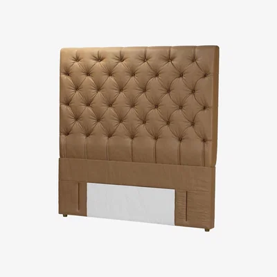 Sofa.com Standalone Rosalie 150cm King Headboard in Spiced Honey Soft Leather - sofa.com