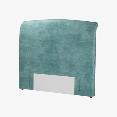 Sofa.com Standalone Thea King Headboard in Santorini Easy Care Velvet - sofa.com