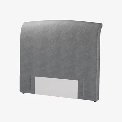 Sofa.com Standalone Thea King Headboard in Earl Grey Smart Velvet - sofa.com