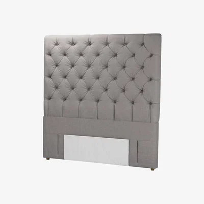 Sofa.com Standalone Rosalie 150cm King Headboard in Pigeon Grey Easy Cotton - sofa.com