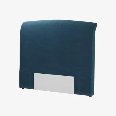 Sofa.com Standalone Thea King Headboard in Seaweed Smart Cotton - sofa.com