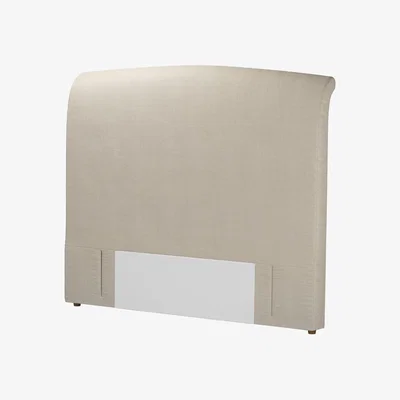 Sofa.com Standalone Thea King Headboard in Wishful Vermeer Linen - sofa.com
