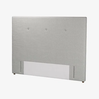 Sofa.com Standalone Avery 130cm Super King Headboard in Houndstooth Soft Sustainable Wool - sofa.com
