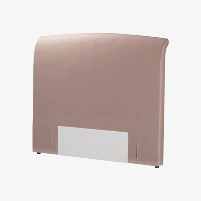 Sofa.com Standalone Thea King Headboard in Orchid Cotton Matt Velvet - sofa.com