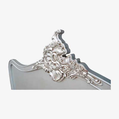 Teddy Beau Maison Reproductions French Headboard / Silver / King