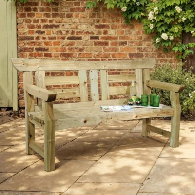 Dunelm Cherry Blossom 3 Seater Bench