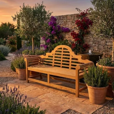 Dunelm Ciara 3 Seater Bench