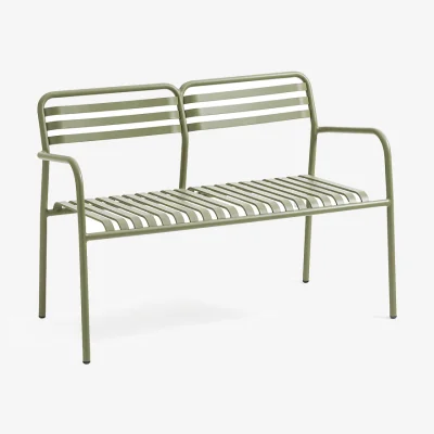 La Redoute Manni Aluminium Garden Bench