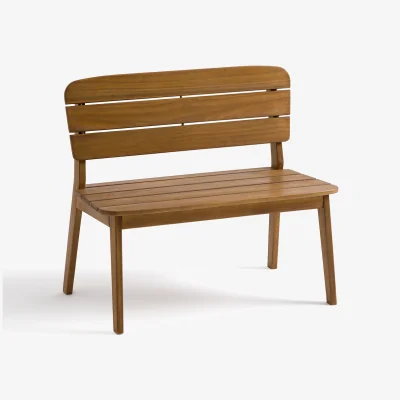 La Redoute Aksel 2-Seater Child's Acacia Garden Bench