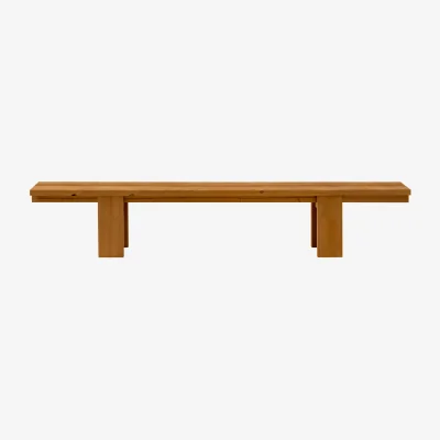 Nordic Nest Vaarnii 013 Osa Outdoor Bench bench Thermally treated pine 270x37x49 cm