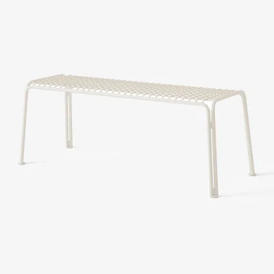 Nordic Nest &Tradition Thorvald SC112 bench Ivory 125 cm