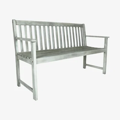 The Range FSC Acacia Wooden Garden Patio Outdoor Bench - Natural