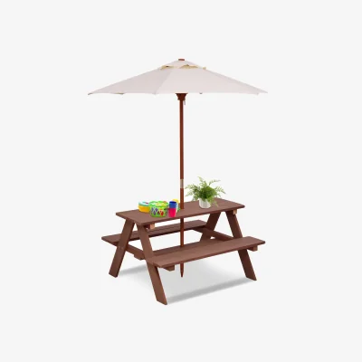 The Range 3 in 1 Children Outdoor Activity Table Benches Set